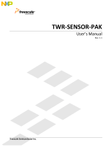 NXP TWR-SENSOR-PAK User guide