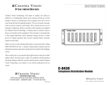 Channel Vision C-0438 User manual