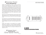Channel Vision C-0478 User manual