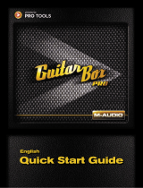M-Audio GUITARBOX PRO Owner's manual