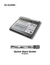 M-Audio ProjectMix I/O Owner's manual