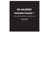 M-Audio Trigger Finger Pro User manual