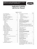 Bryant 127A User manual