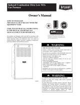 Bryant 830SA Owner's manual