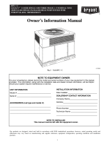 Bryant 607C Owner's manual
