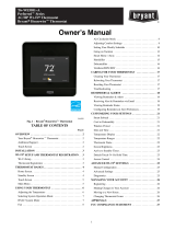 Bryant T6-WEM01-A Owner's manual