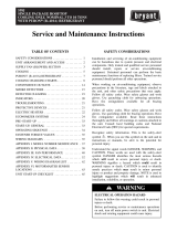 Bryant 558J User manual