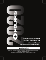 Polaris Sportsman 450 H.O. EPS Owner's manual
