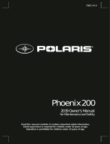 Polaris PHOENIX 200 Owner's manual