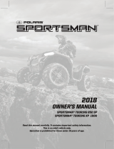 ATV or Youth Sportsman Touring XP 1000 Owner's manual