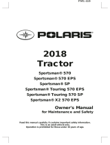 Polaris Tractor Sportsman 570 Owner's manual