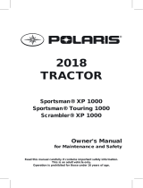 ATV or Youth Tractor Sportsman XP 1000 / Touring 1000 / Scrambler XP 1000 Owner's manual