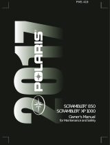 Polaris Scrambler 850 / XP 1000 Owner's manual