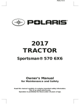 Polaris Tractor Sportsman 570 6x6 Owner's manual
