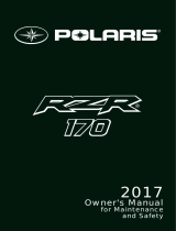 Polaris RZR 170 Owner's manual