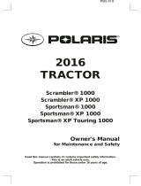 ATV or Youth Tractor Scrambler / Sportsman 1000 / XP / Touring 1000 Owner's manual