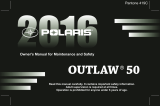 Polaris Youth Outlaw 50 Owner's manual