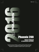 Polaris PHOENIX 200 Owner's manual