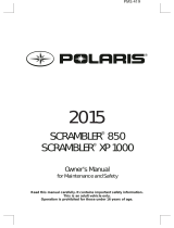 Polaris Scrambler 850 / XP 1000 Owner's manual