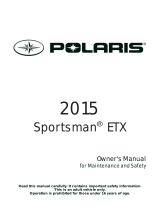 ATV or Youth Sportsman ETX INTL Owner's manual