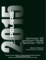 Polaris Sportsman 570 SP Owner's manual