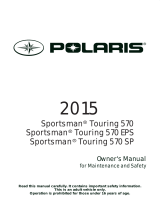 Polaris Sportsman Touring 570 / 570 EPS / 570 SP INTL Owner's manual