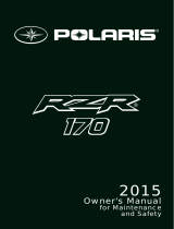 Polaris RZR 170 EFI Owner's manual