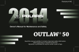 Polaris Youth Outlaw 50 ATV Owner's manual