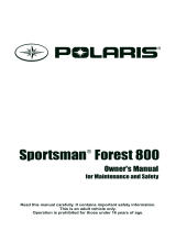 Polaris Sportsman Forest 800 Owner's manual