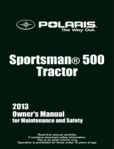 Polaris Tractor Sportsman 500 Owner's manual
