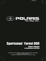 Polaris Sportsman Forest 800 Owner's manual