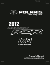 ATV or Youth Youth RZR 170 Four Stroke Owner's manual