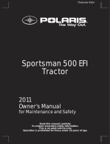 ATV or Youth Tractor Sportsman 500 EFI Owner's manual