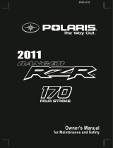 ATV or Youth Youth RZR 170 Owner's manual