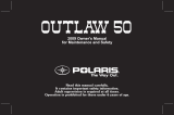 Polaris Youth Outlaw 50 User manual