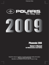 Polaris 2009 Phoenix 200 Owner's manual