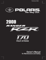 Polaris Youth RZR 170 Owner's manual