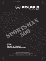 ATV or Youth Sportsman 500 Owner's manual