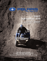 ATV or Youth 2007 Sportsman 450 Owner's manual