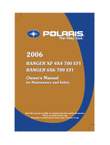 Polaris RANGER XP 4X4 700 EFI Owner's manual