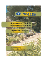 ATV or Youth Sportsman 700 EFI / Sportsman 800 EFI Owner's manual