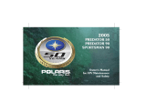 Polaris Sportsman 90 Owner's manual