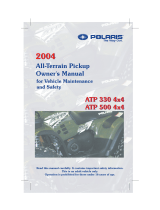 Polaris ATP 330 4x4 / ATP 500 4x4 Owner's manual