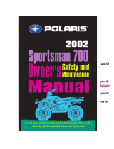 Polaris 2002 Sportsman 700 User manual