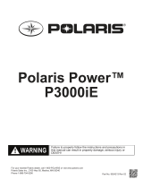 Polaris Power P3000i Generator Owner's manual
