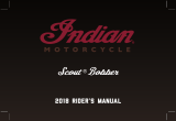 Indian Motorcycle Indian Scout Bobber Owner's manual