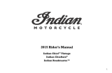 Indian Motorcycle Indian Chief / Chieftain / Roadmaster INTL Owner's manual