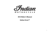Indian Scout INTL Owner's manual