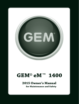 GEM EM1400 Owner's manual