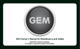 GEM eM1400 LSV Owner's manual